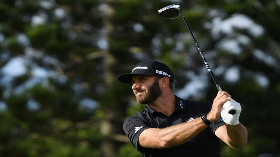 Golfer Dustin Johnson